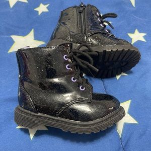 Little girls zipper boots